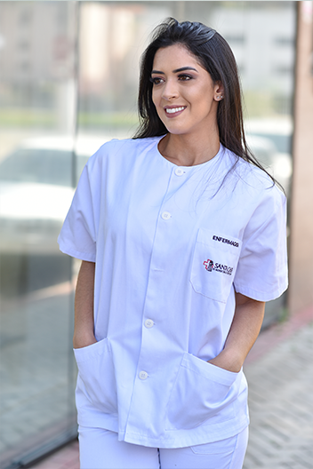 pessoas vestindo uniforme para trabalho de hospital, conjunto de