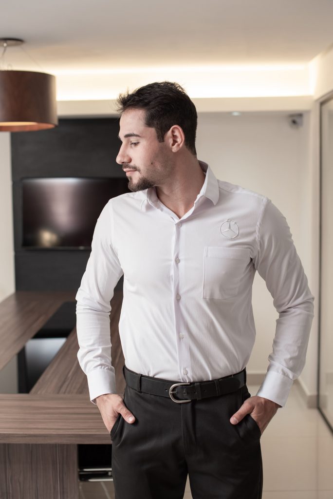 Uniforme para recepcionista