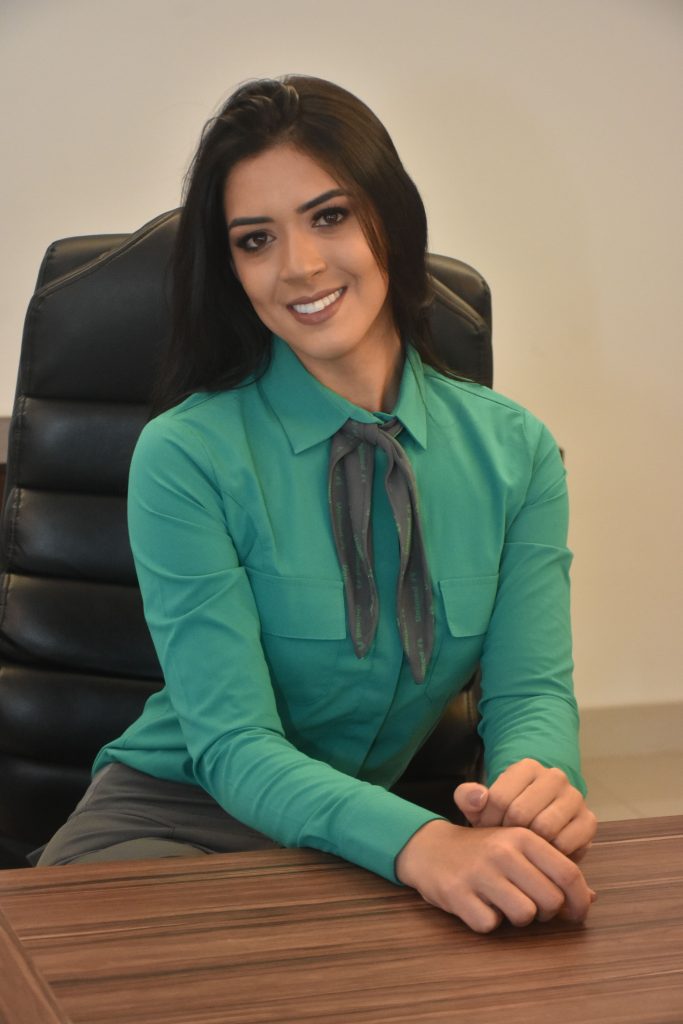 Uniforme para recepcionista
