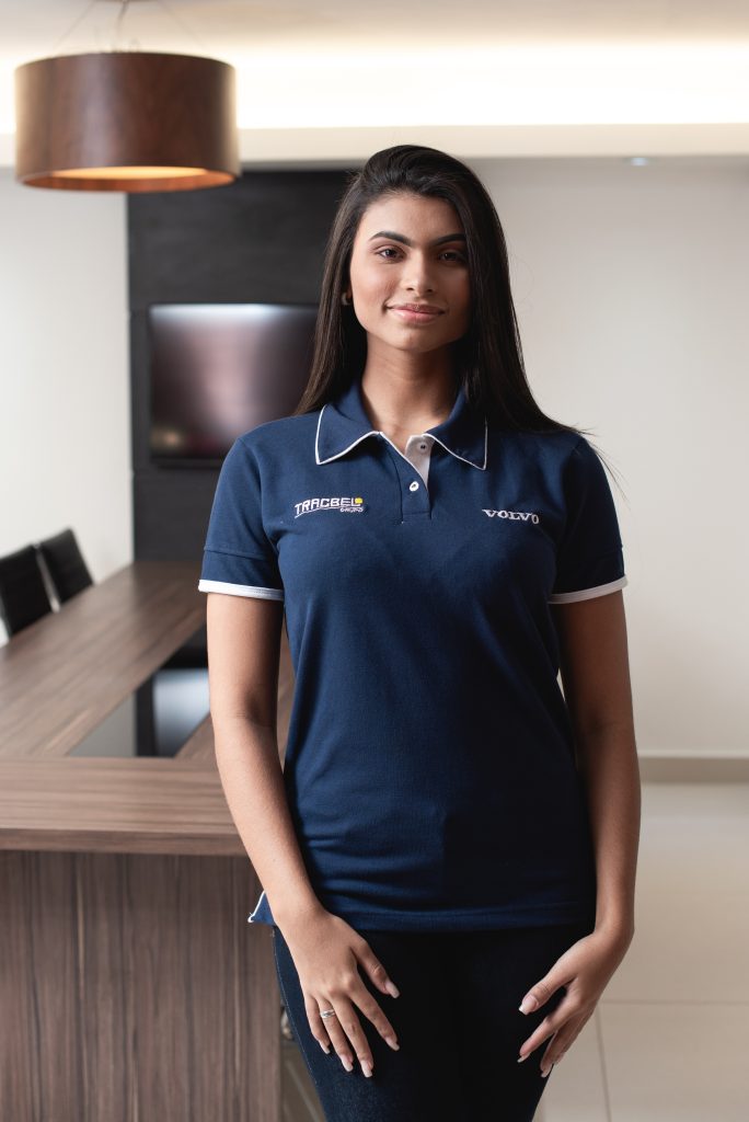 caimento do uniforme